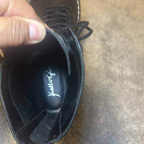 Like New!!Kendall & Kyle Women’s Hunt2 Combat Boots Black ,Size 7.5M - Picture 13 of 16